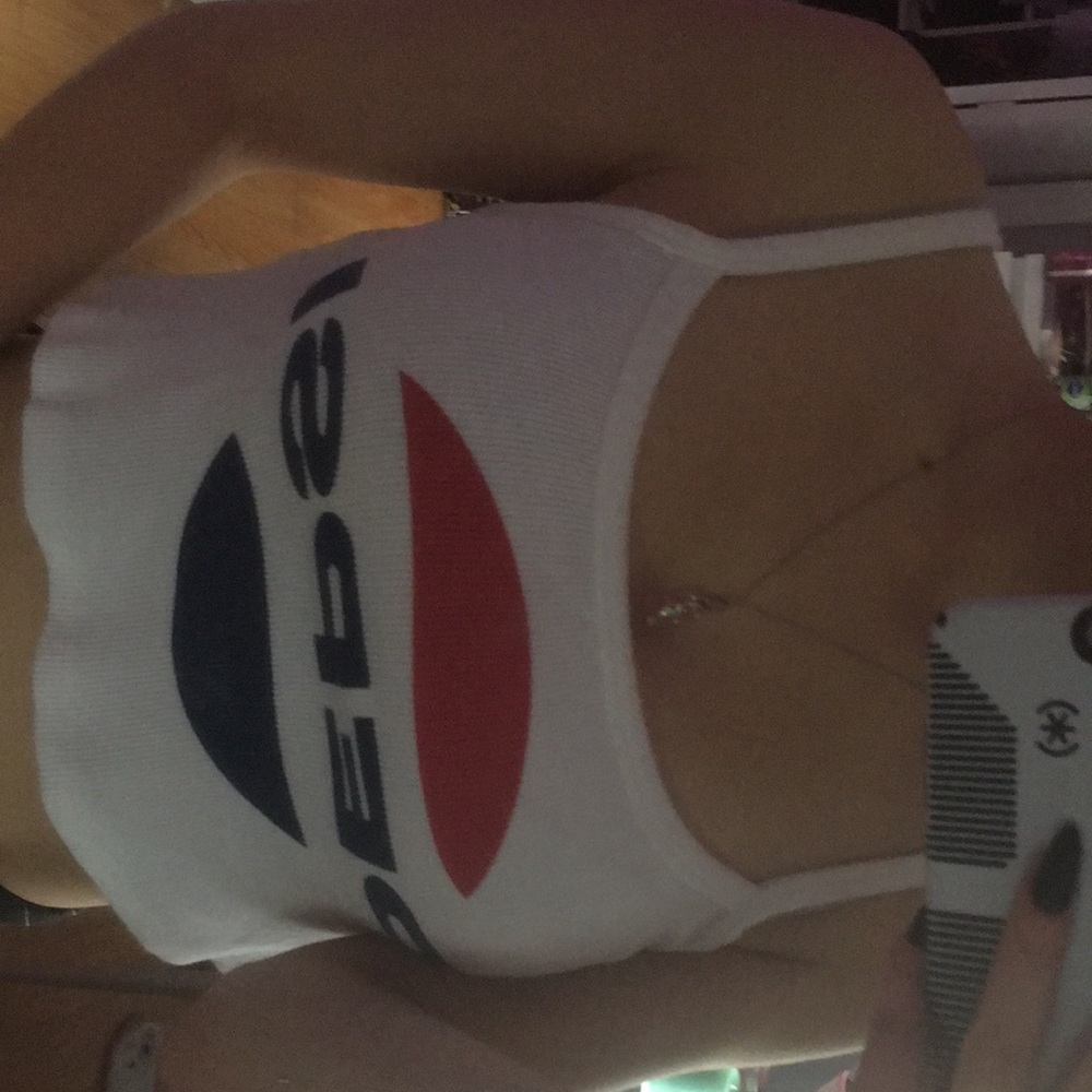 Zara X Pepsi cropped tank
